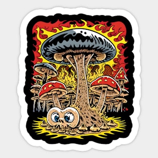 Mushroom Trip Sticker